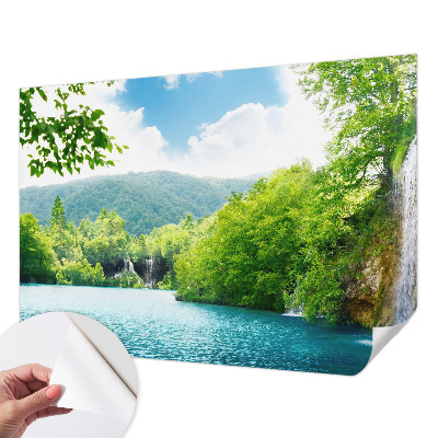 Fototapet autoadeziv pentru camera copiilor cu compoziția de avocado