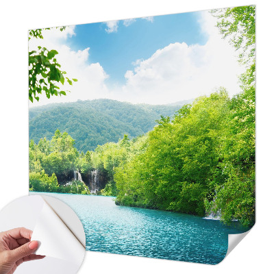 Fototapet autoadeziv pentru camera copiilor cu compoziția de avocado