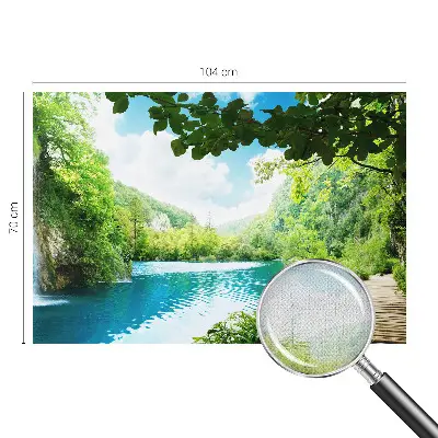 Fototapet autocolant Valuri de piatră