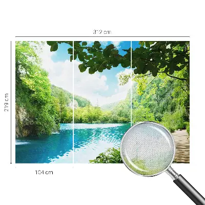 Fototapet autocolant Valuri de piatră