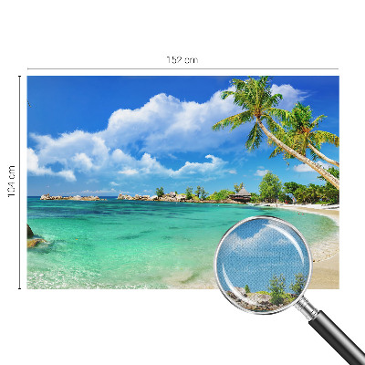 Fototapet 3d cu piese în formă de curcubeu