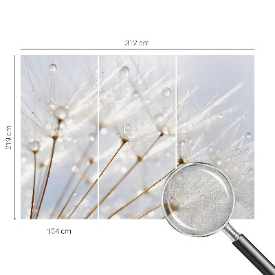 Fototapet 3D pentru living cu motiv de verdeață naturală