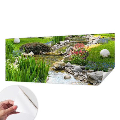 Fototapet autoadeziv pentru dormitor cu modele geometrice