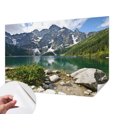 Fototapet autoadeziv pentru camera copiilor cu imprimeu de pietre rustice