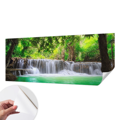 Tapet autoadeziv cu model de păsări colorate