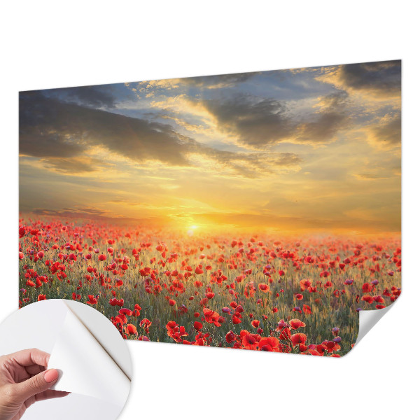 Fototapet 3D cu frunze tropicale