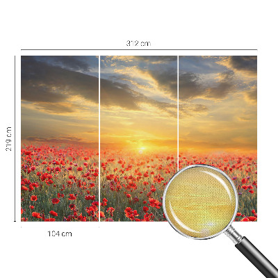 Fototapet 3D cu frunze tropicale