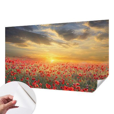 Fototapet 3D cu frunze tropicale