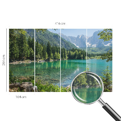 Fototapet 3D pentru dormitor cu motiv abstract cosmic
