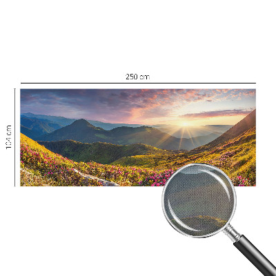 Fototapet 3d pentru living Valuri verzi