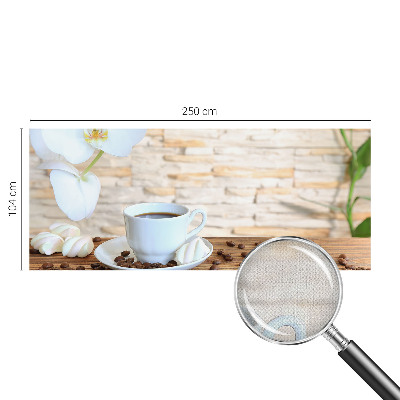 Fototapet autoadeziv pentru camera copiilor cu model de valuri metalice