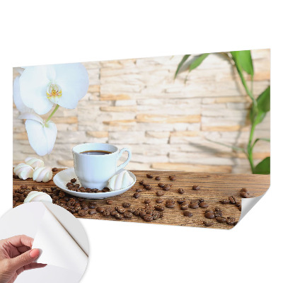 Fototapet autoadeziv pentru camera copiilor cu model de valuri metalice