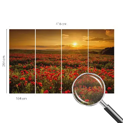 Fototapet autocolant Valuri atrăgătoare