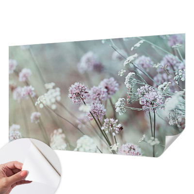 Fototapet 3D pentru dormitor cu model de inele din lemn