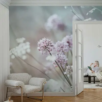 Fototapet 3d pentru dormitor Inele de lemn