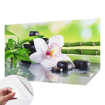 Fototapet 3d pentru living Scânduri de lemn