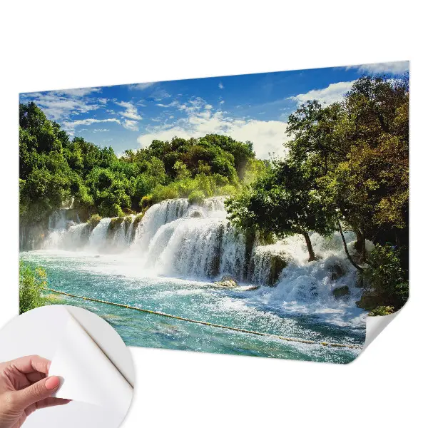 Fototapet autoadeziv pentru living Model de granulație