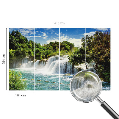 Fototapet autoadeziv pentru living cu model de granulație