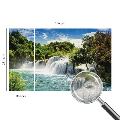 Fototapet autoadeziv pentru living Model de granulație