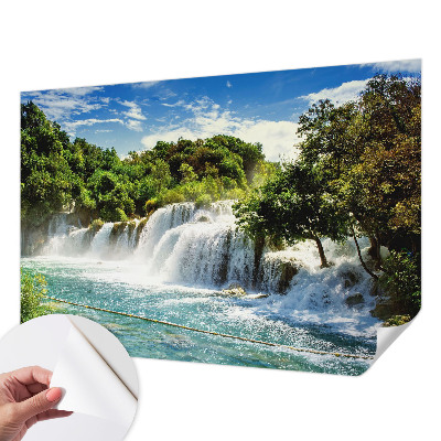 Fototapet autoadeziv pentru living cu model de granulație