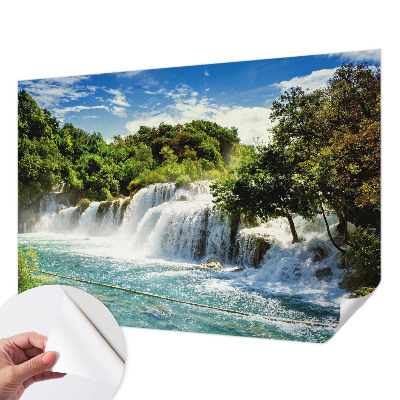 Fototapet autoadeziv pentru living cu model de granulație