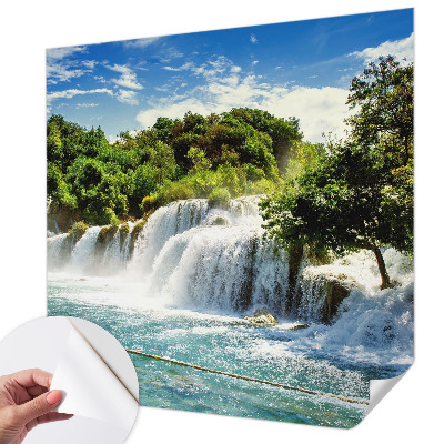Fototapet autoadeziv pentru living cu model de granulație