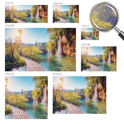 Fototapet autocolant cu model cu plăci ornamentale