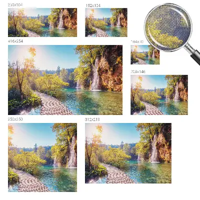 Fototapet autocolant Plăci ornamentale