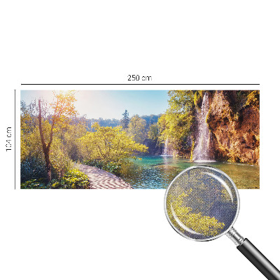 Fototapet autocolant cu model cu plăci ornamentale