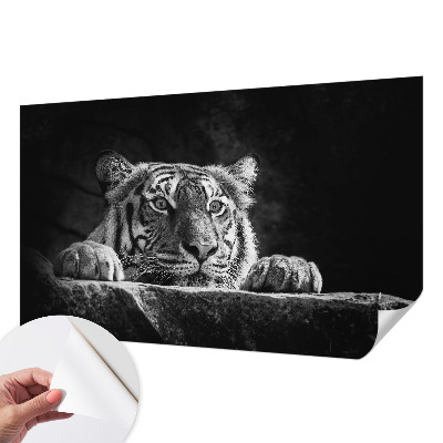 Fototapet 3D autoadeziv cu motiv abstract albastru