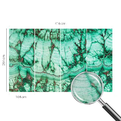 Fototapet 3d pentru living Rezumat colorat