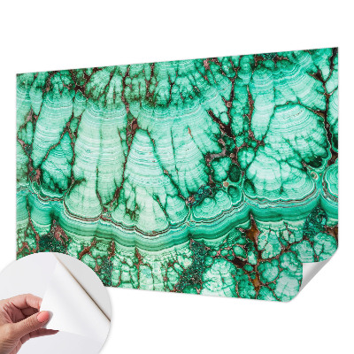 Fototapet 3d pentru living cu design în nuanțe vii