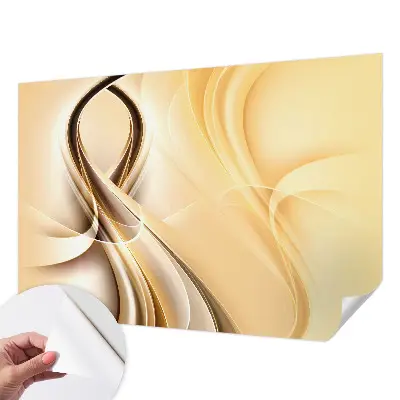 Fototapet 3d pentru dormitor Valuri abstracte