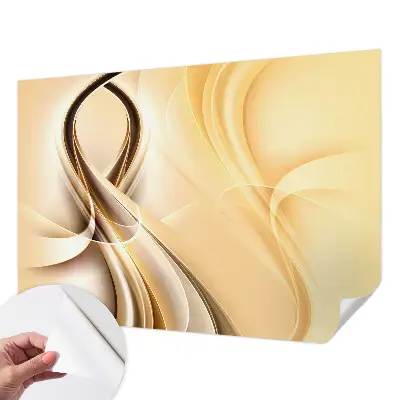 Fototapet 3d pentru dormitor Valuri abstracte