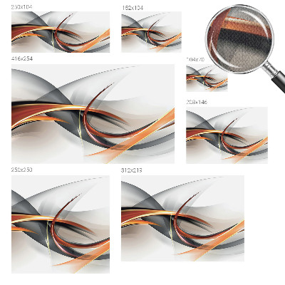 Fototapet autocolant cu un design abstract colorat