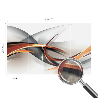 Fototapet autocolant cu un design abstract colorat
