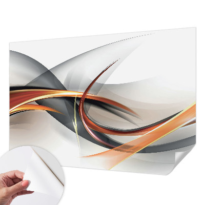 Fototapet autocolant cu un design abstract colorat