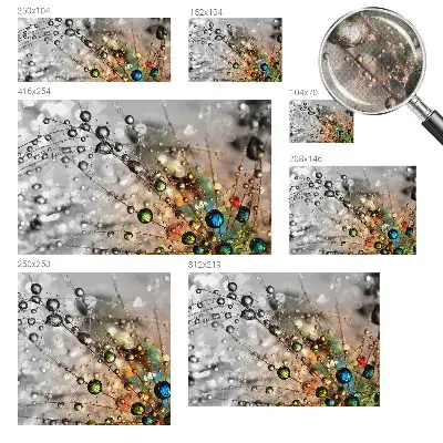 Tapet foto autoadeziv Mozaic cosmic