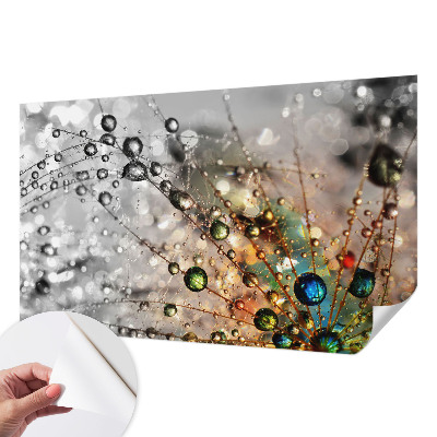 Tapet foto autoadeziv cu design mozaic cosmic
