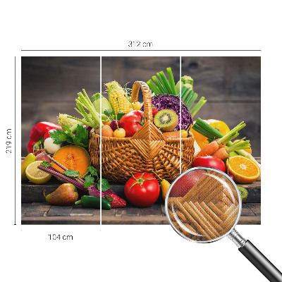 Fototapet 3D pentru dormitor cu design „Eleganță naturală” pentru un ambient calm