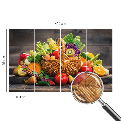 Fototapet 3D pentru dormitor cu design „Eleganță naturală” pentru un ambient calm