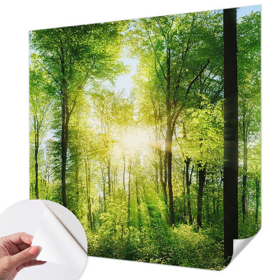 Fototapet 3D autoadeziv cu motiv abstract în tonuri pastelate