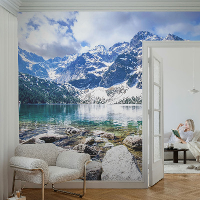 Fototapet 3d pentru living Eleganța marmurei