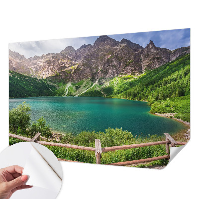 Fototapet 3D autoadeziv cu peisaj de litoral