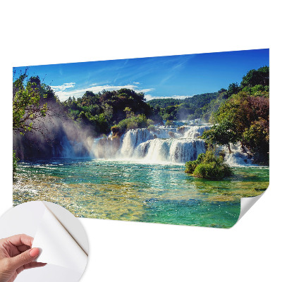Fototapet autoadeziv pentru living cu motiv de marmură elegantă