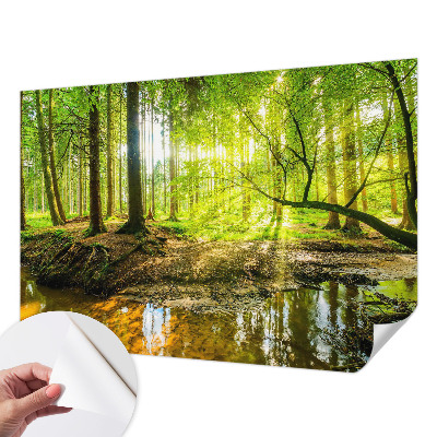 Fototapet autoadeziv pentru dormitor cu motivul valurilor mării