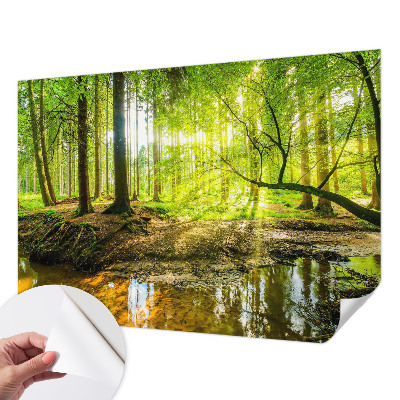 Fototapet autoadeziv pentru dormitor cu motivul valurilor mării