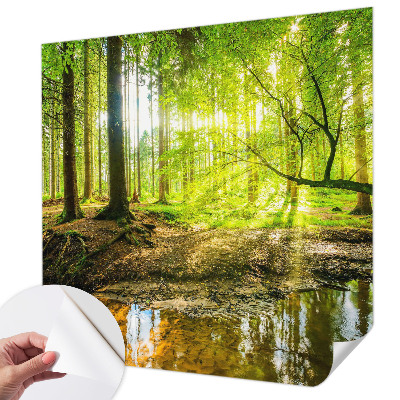 Fototapet autoadeziv pentru dormitor cu motivul valurilor mării