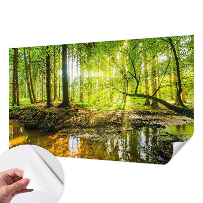 Fototapet autoadeziv pentru dormitor cu motivul valurilor mării