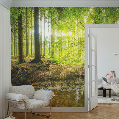Fototapet autoadeziv pentru dormitor cu motivul valurilor mării